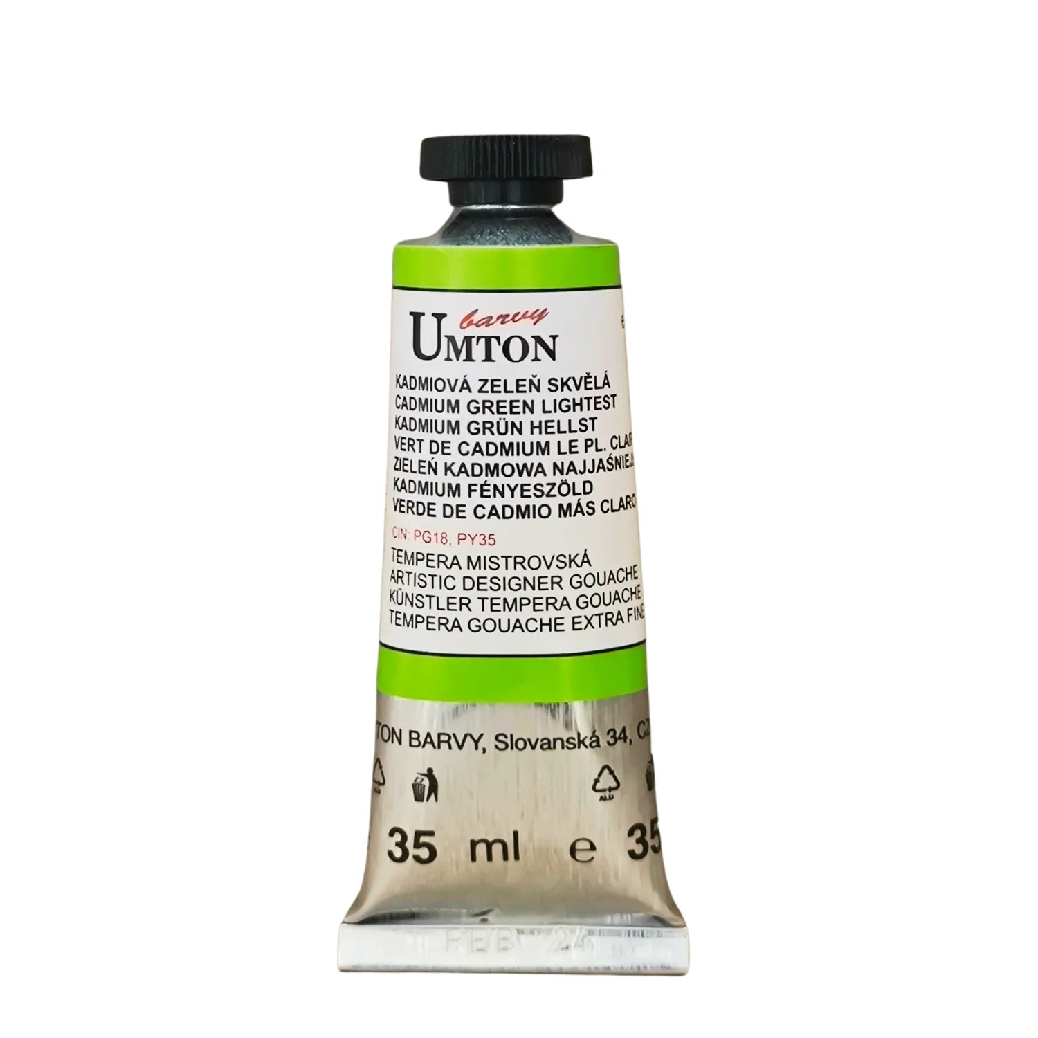 UMTON Gouache-Farben Kadmium Grün hellst