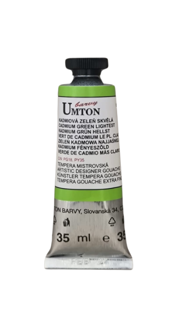 UMTON Gouache - Cadmium Green Lightest
