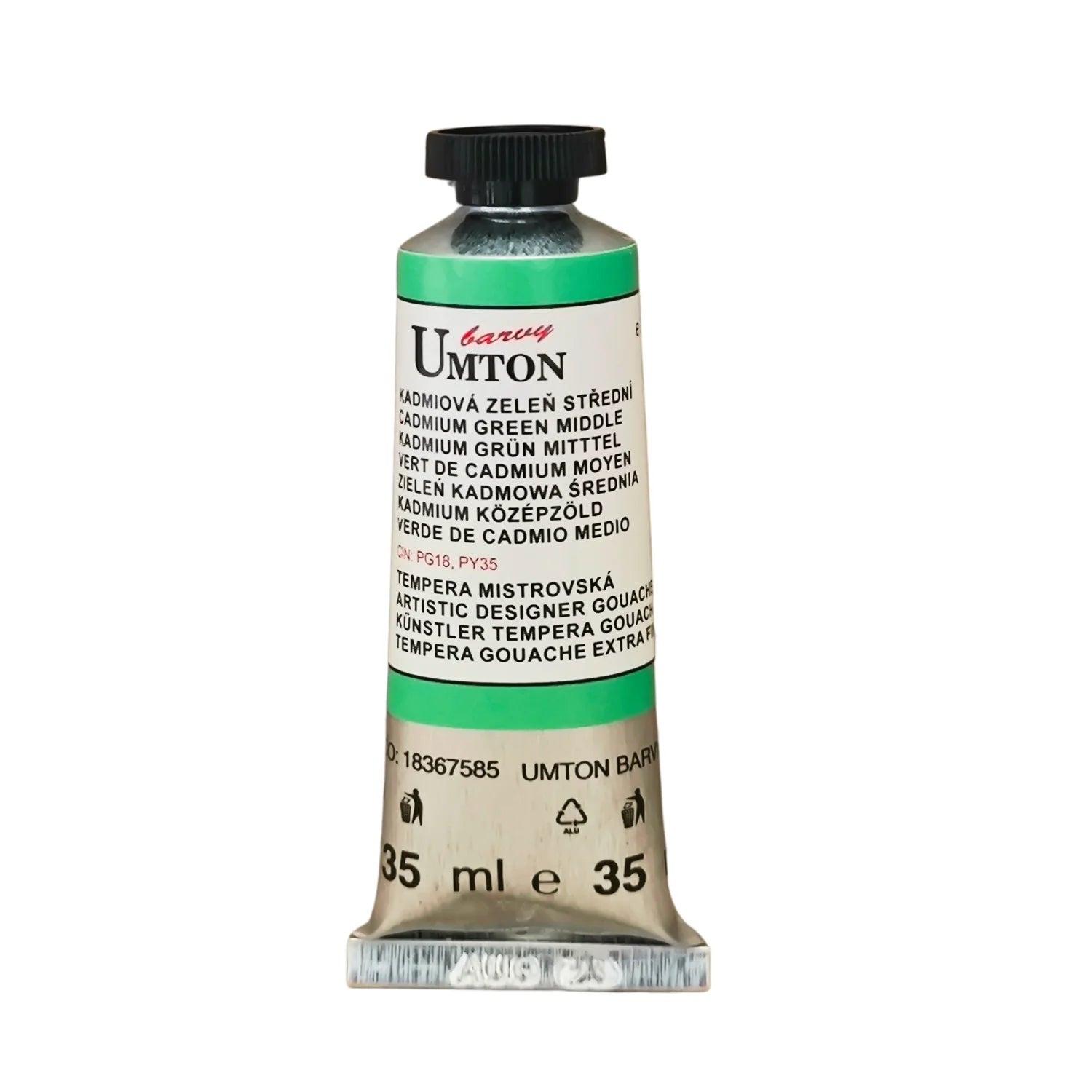 UMTON Gouache-Farben Kadmium Grün mittel