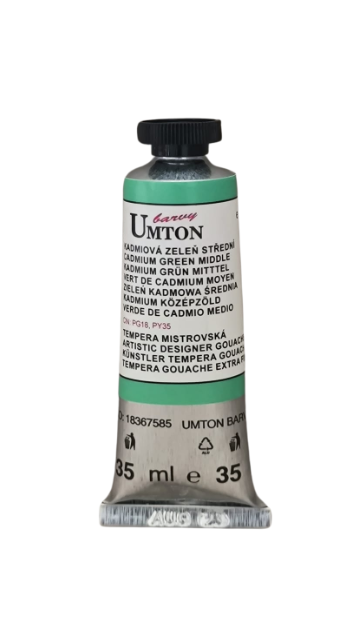 UMTON Gouache - Cadmium Green Middle