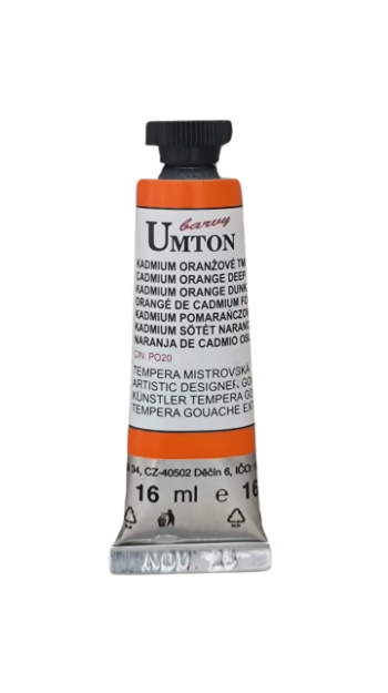 UMTON Gouache - Cadmium Orange Deep
