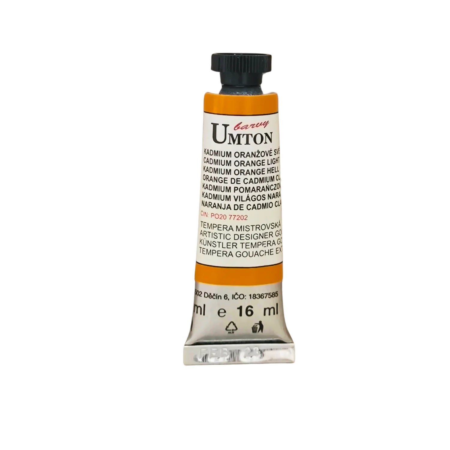 UMTON Gouache-Farben Kadmium Orange hell