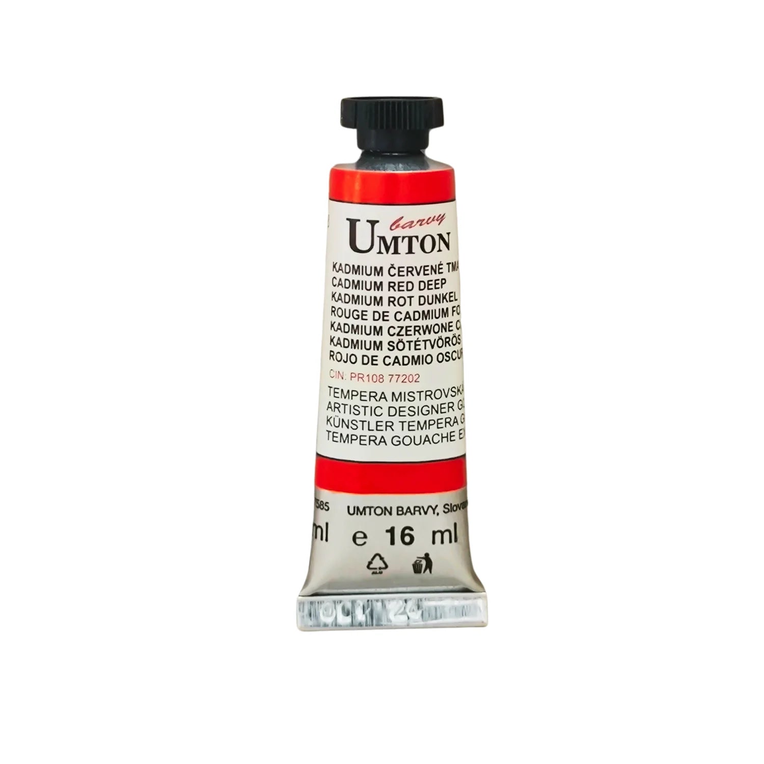 UMTON Gouache-Farben Kadmium Rot dunkeln 