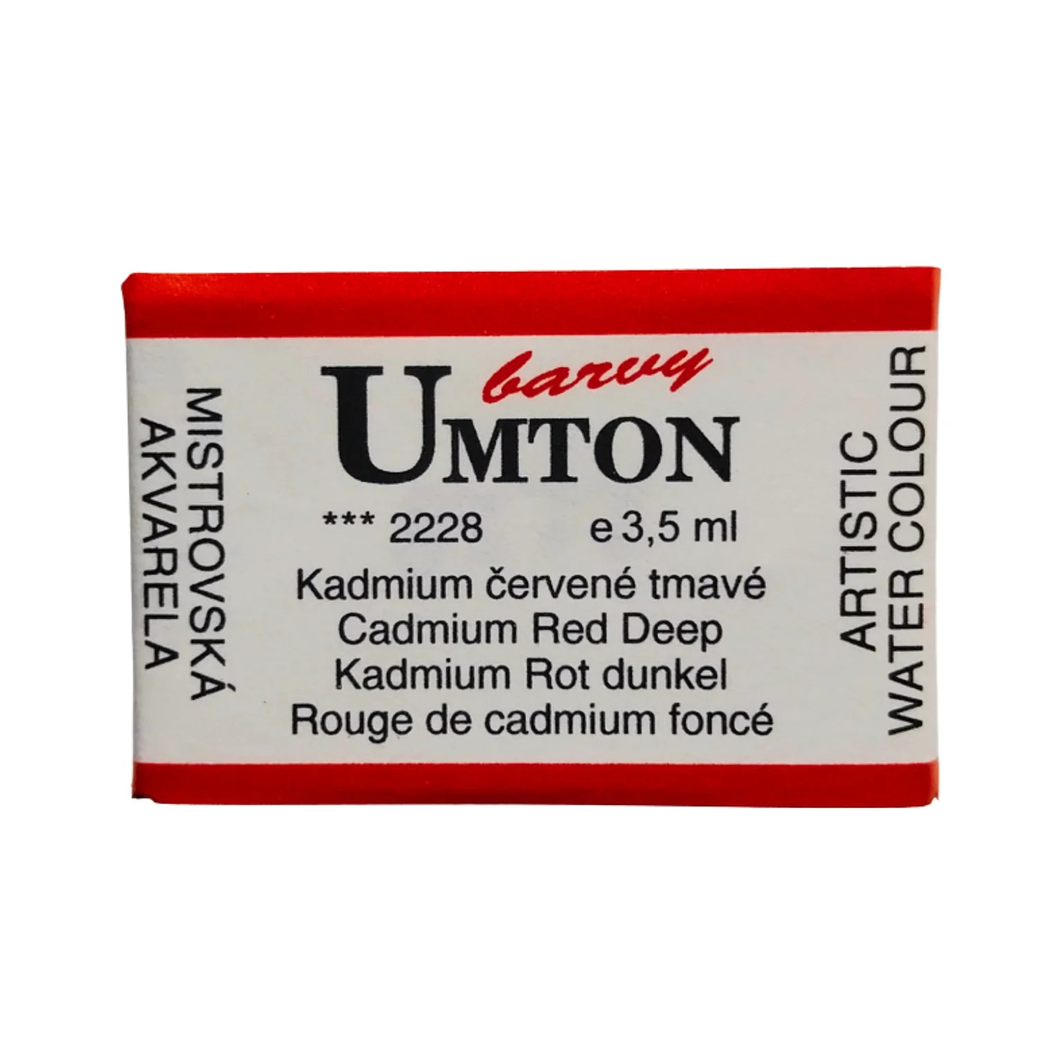 UMTON Aquarell Cadmiumrot dunkel