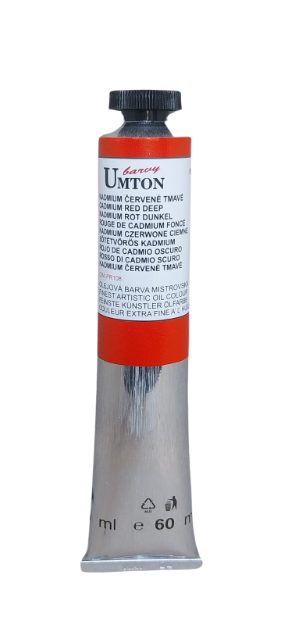 UMTON oil paint - Cadmium Red Deep