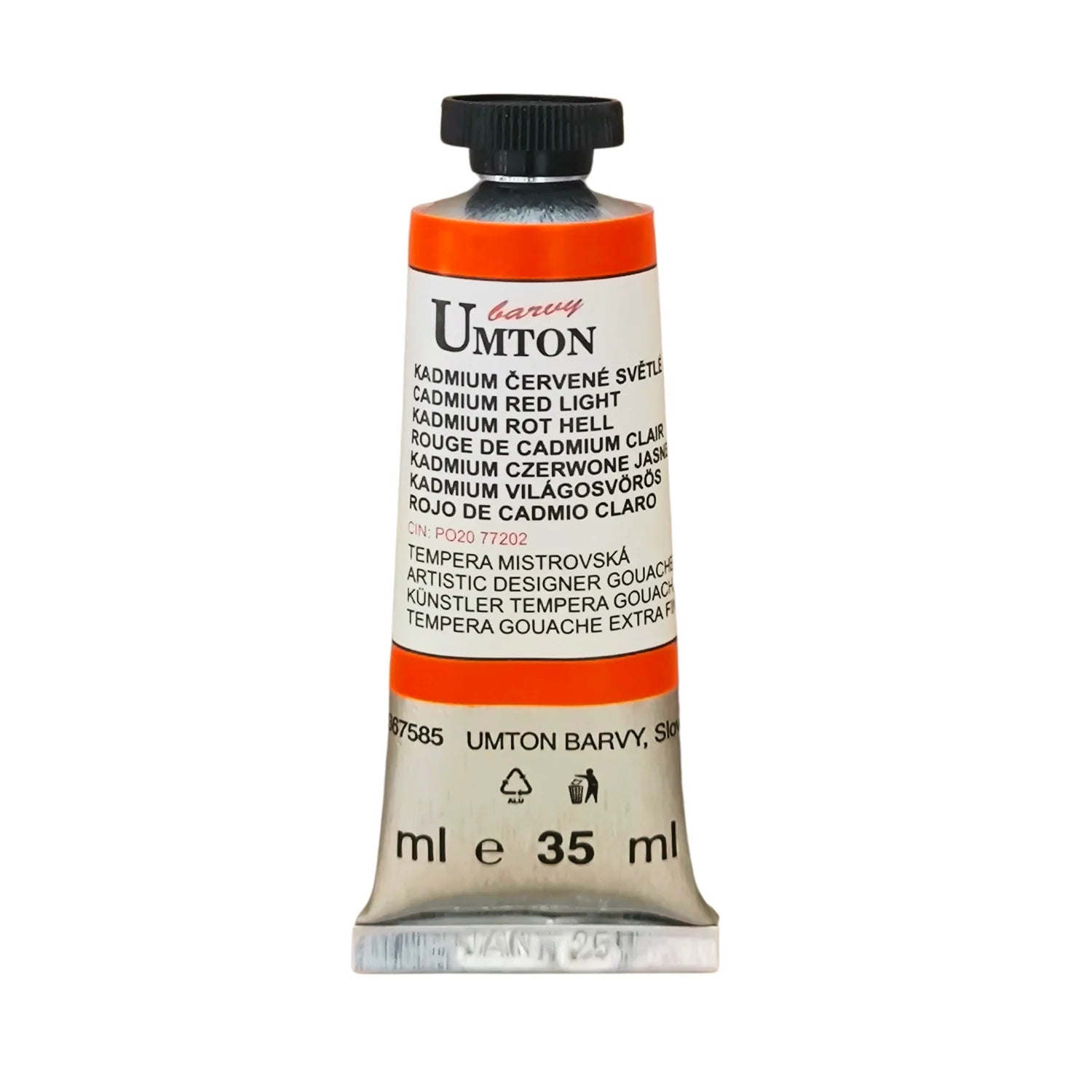UMTON Gouache-Farben Kadmium Rot hell