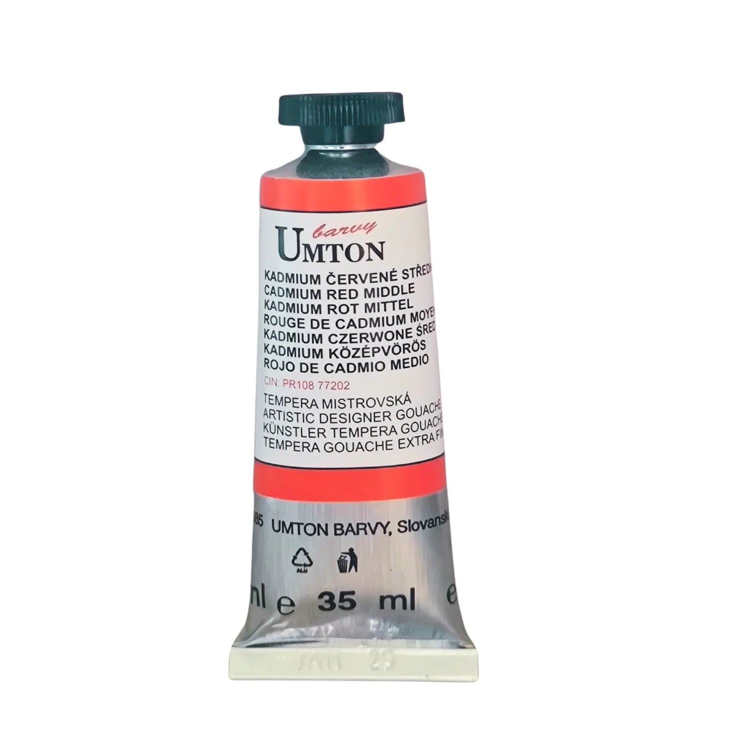 UMTON Gouache-Farben Kadmium Rot mittel