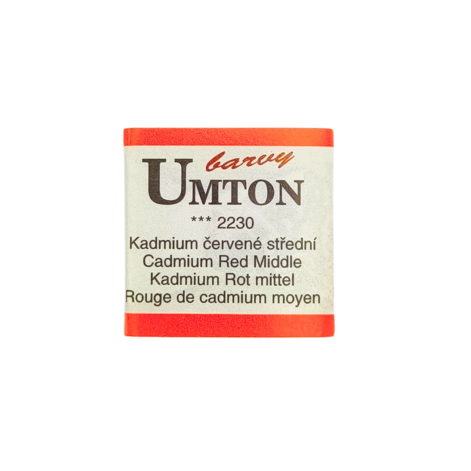 UMTON Aquarellfarben Kadmium Rot mittel
