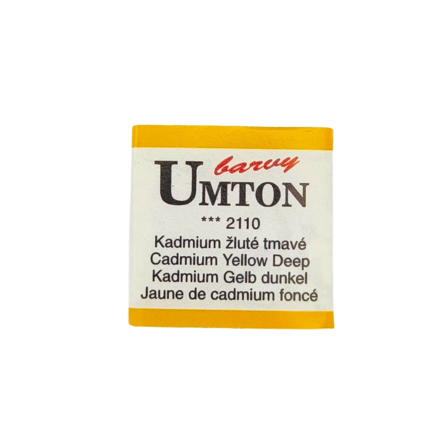 UMTON Aquarellfarben Kadmium Gelb dunkel