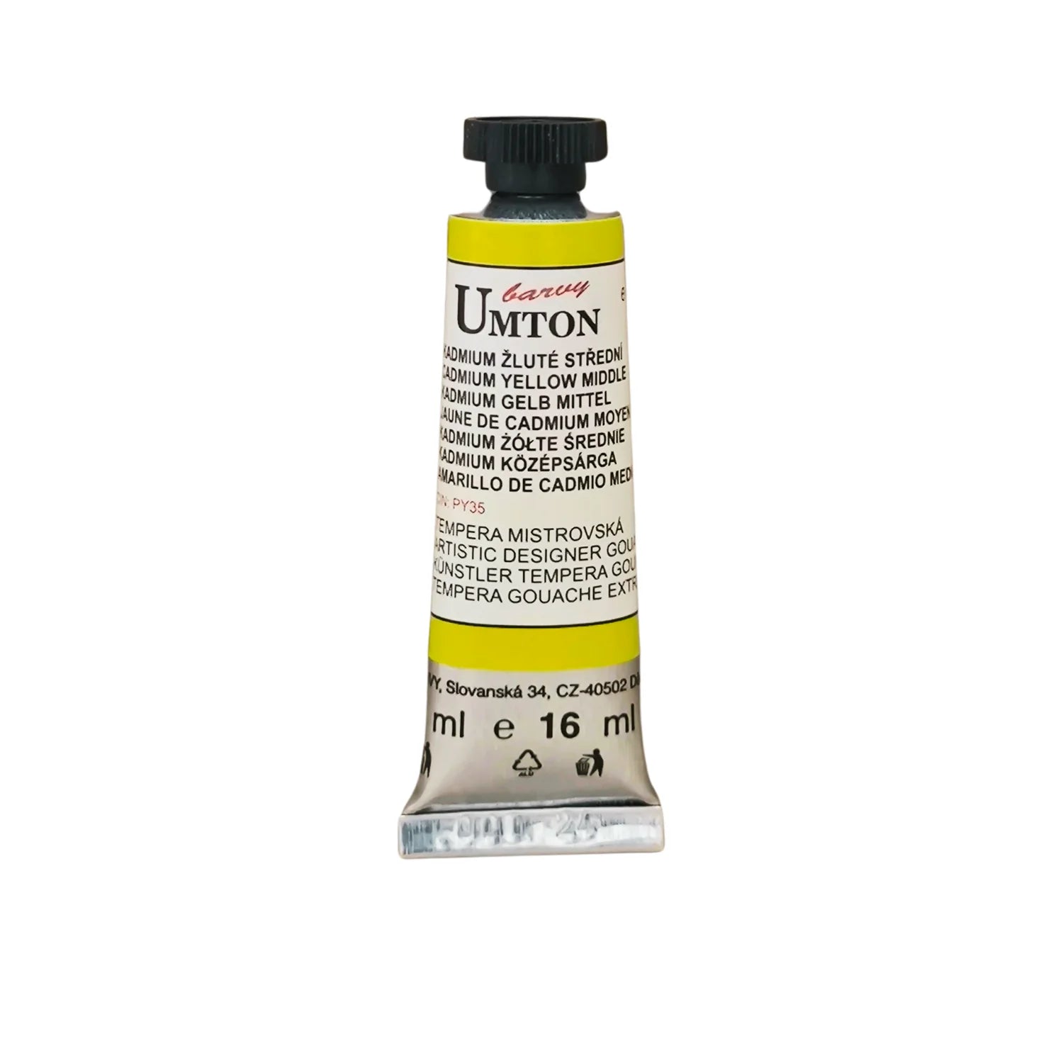 UMTON Gouache-Farben Kadmium Gelb mittel