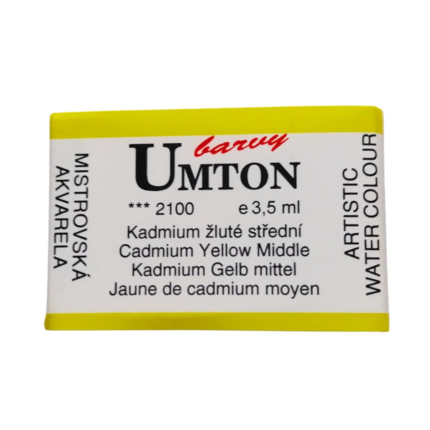 UMTON Aquarellfarben Kadmium Gelb mittel