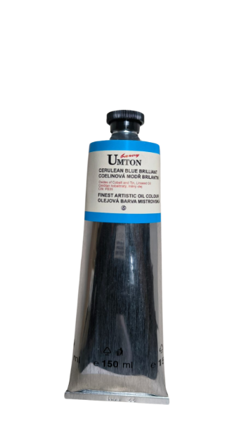 UMTON oil paint - Cerulean Blue Brilliant