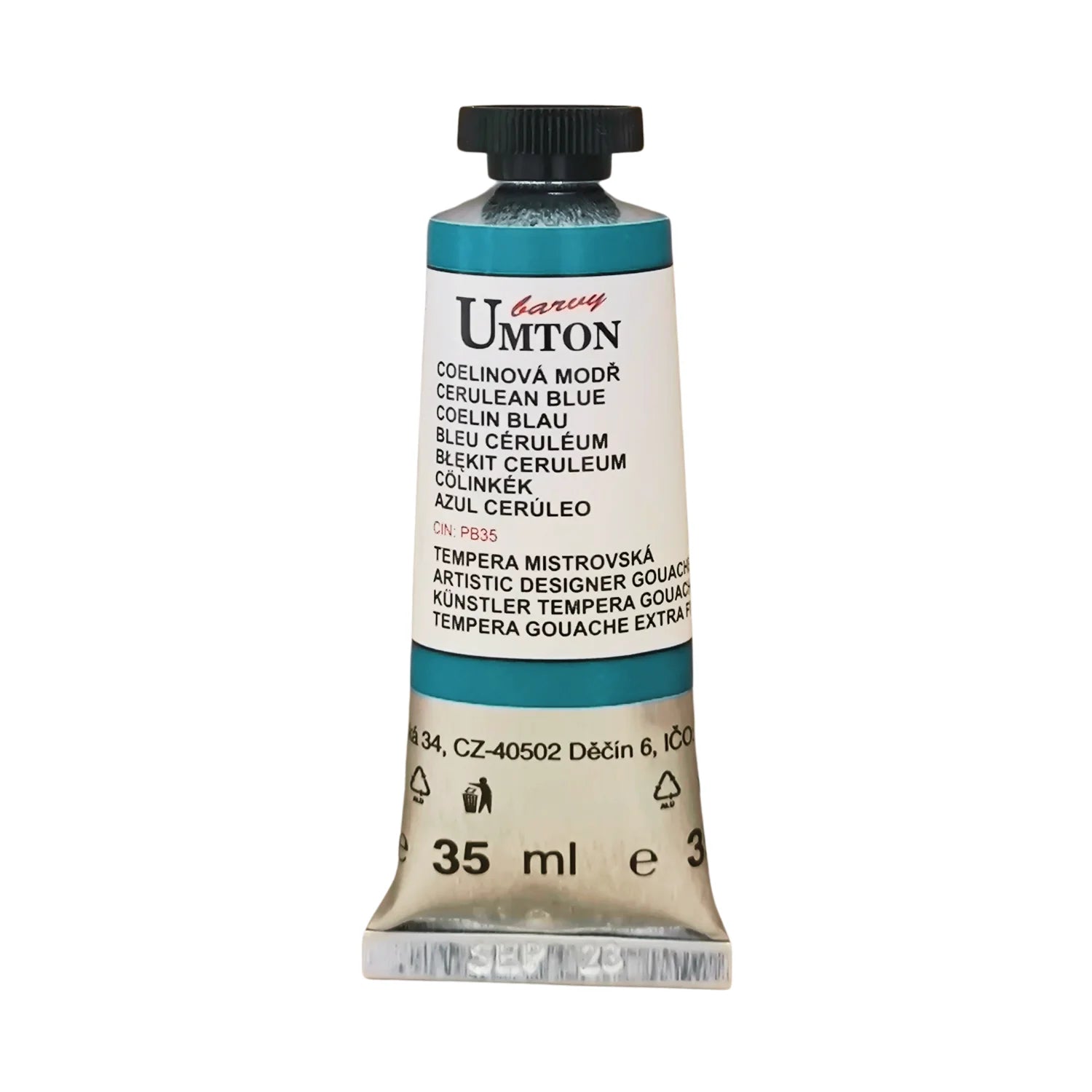 Umton Gouache Ceruleanblau