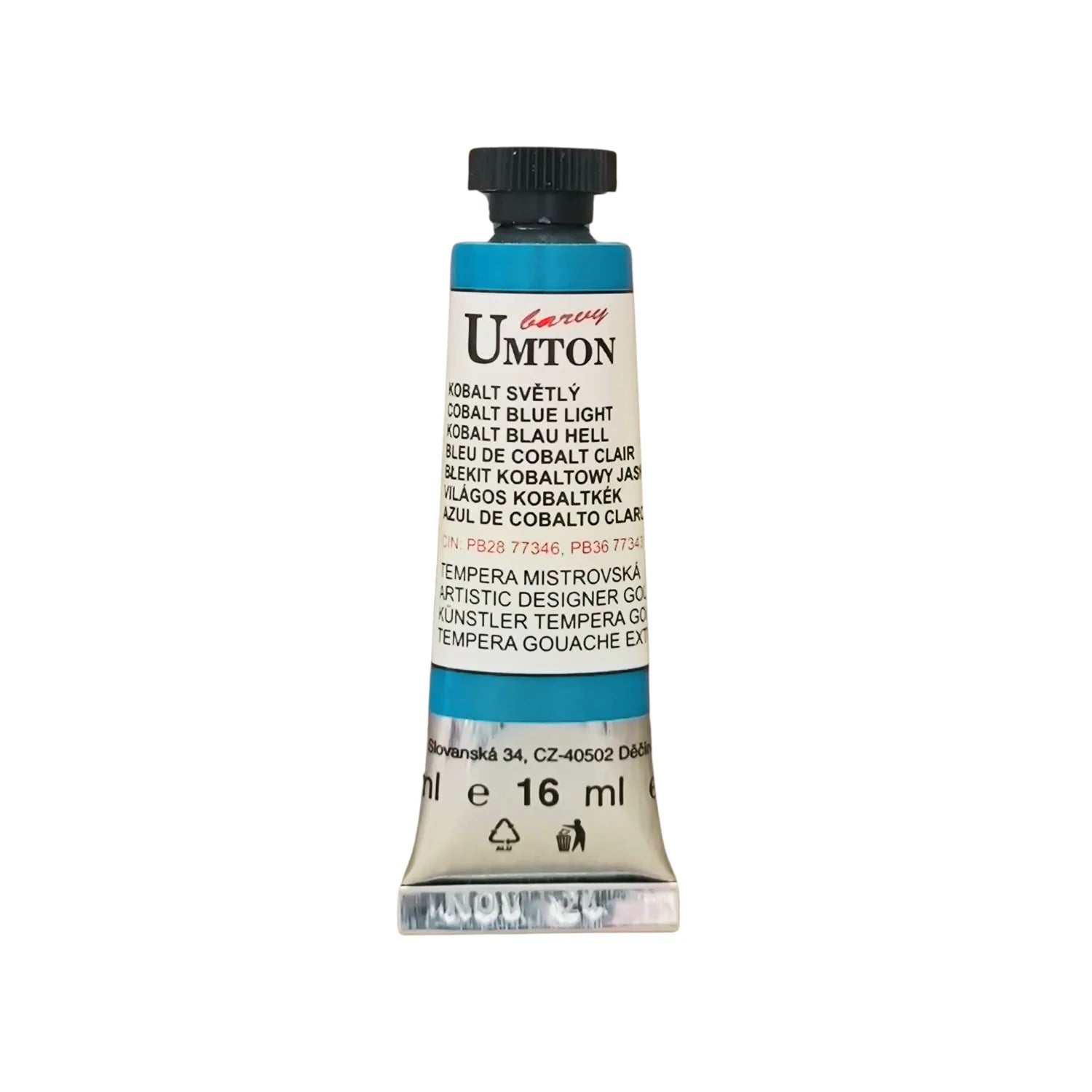 UMTON Gouache-Farben Kobalt Blau hell