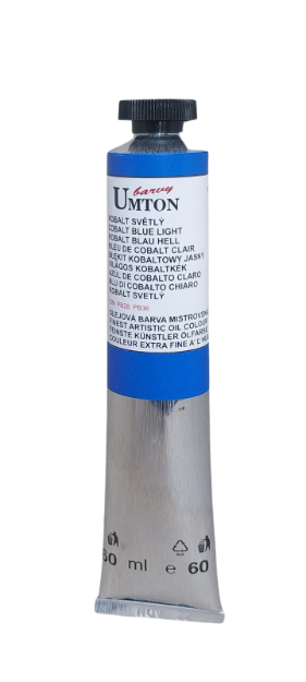 UMTON oil paint - Cobalt Blue Light