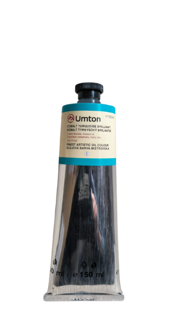 UMTON oil paint - Cobalt Turquoise Brilliant