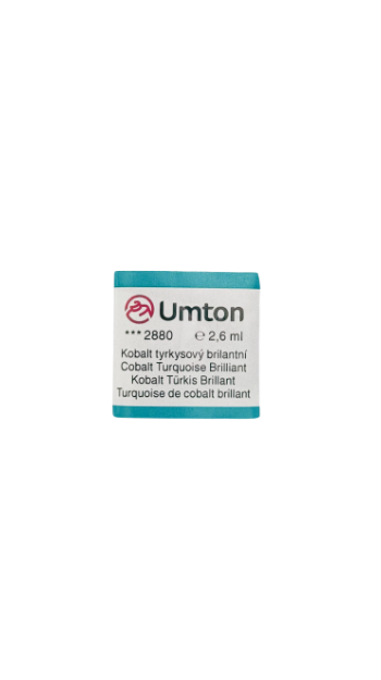 UMTON watercolor - Cobalt Turquoise Brilliant