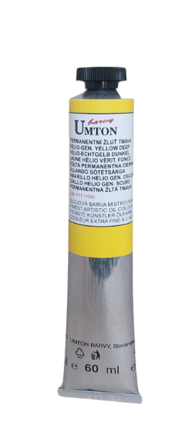 UMTON oil paint - Helio Gen. Yellow Deep