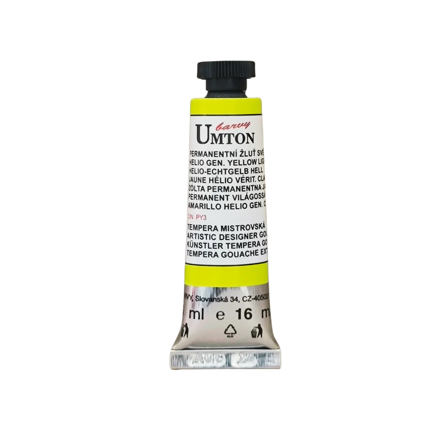 UMTON Gouache-Farben Helio-Echtgelb hell