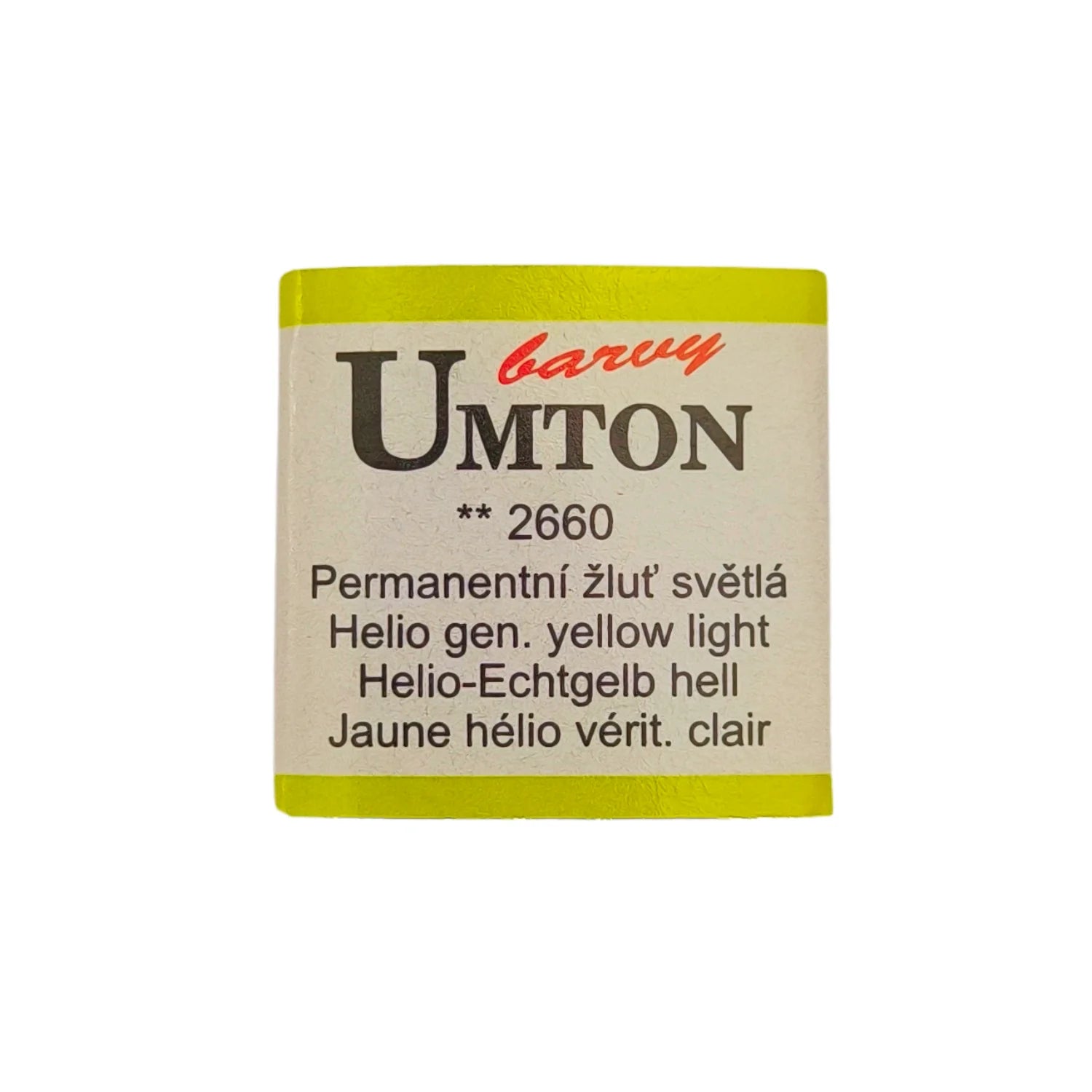 UMTON Aquarellfarben Helio-Echgelblau
