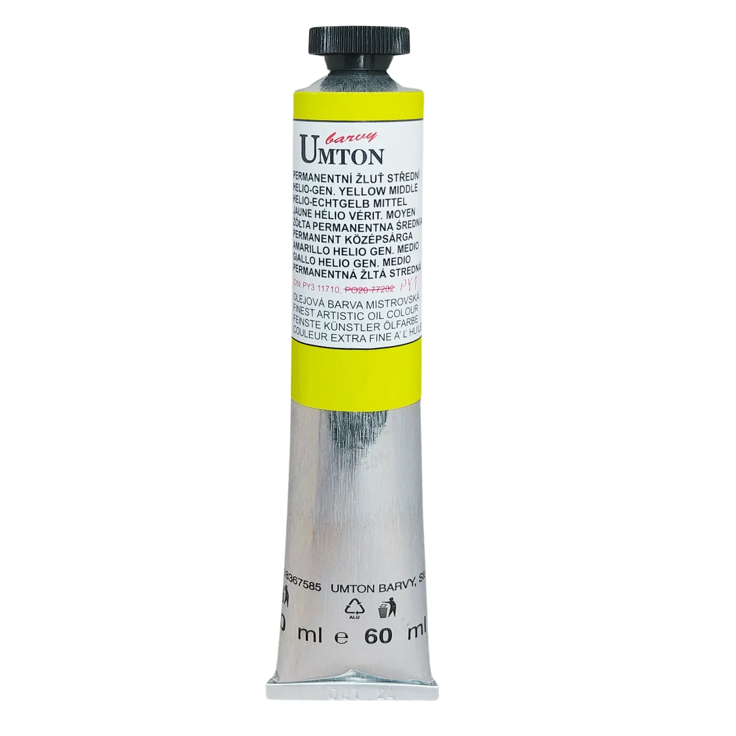 UMTON Ölfarben Helio-Echtgelb mittel