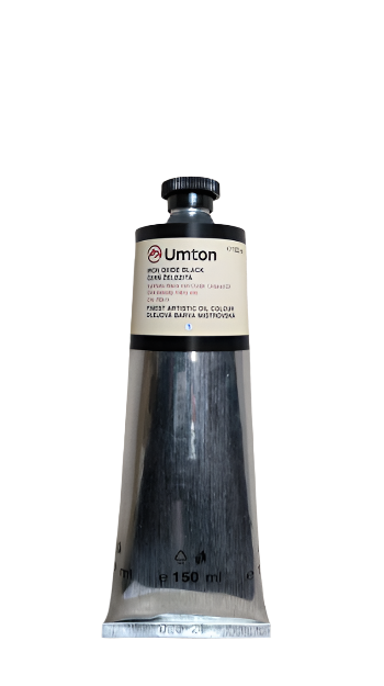 UMTON oil paint - Iron Black