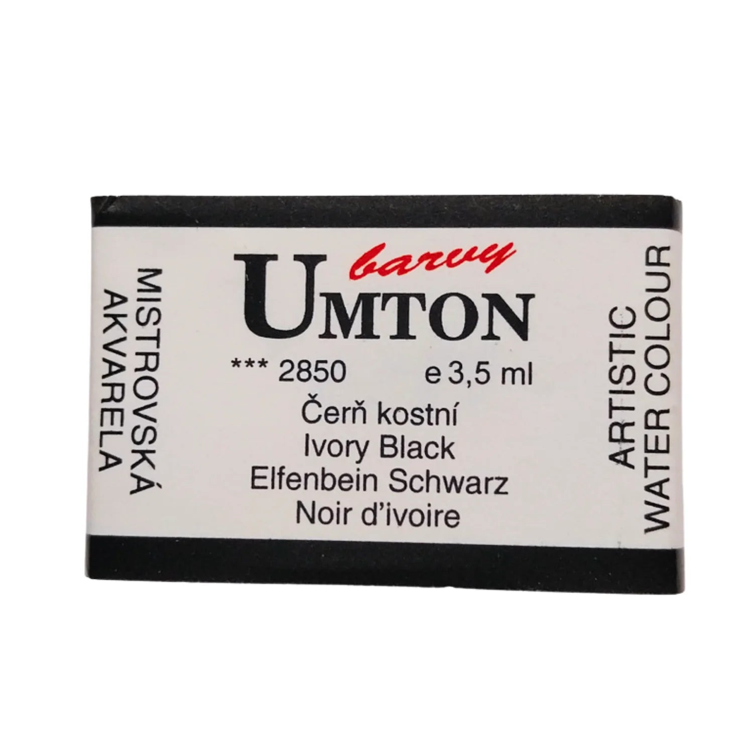 UMTON Aquarellfarben Elfenbein Schwarz