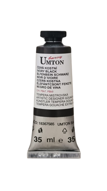 UMTON Gouache - Ivory Black