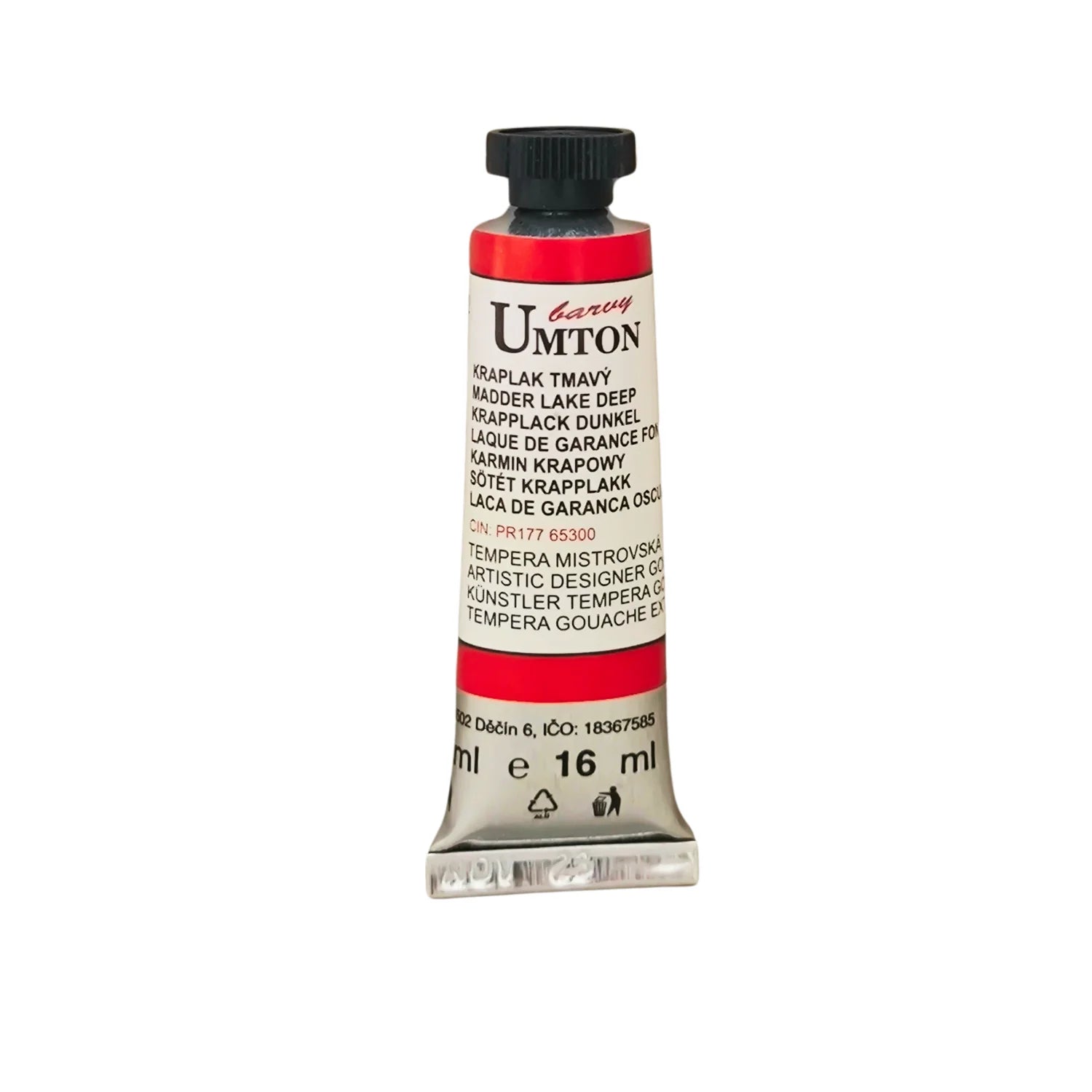 Umton Gouache-Farben Krapplack dunkel