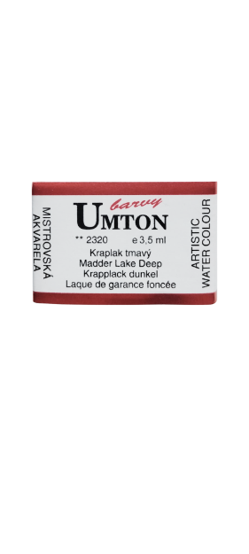 UMTON watercolor - Madder Lake Deep