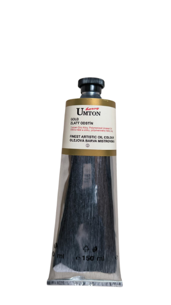 UMTON oil paint - Gold Metal