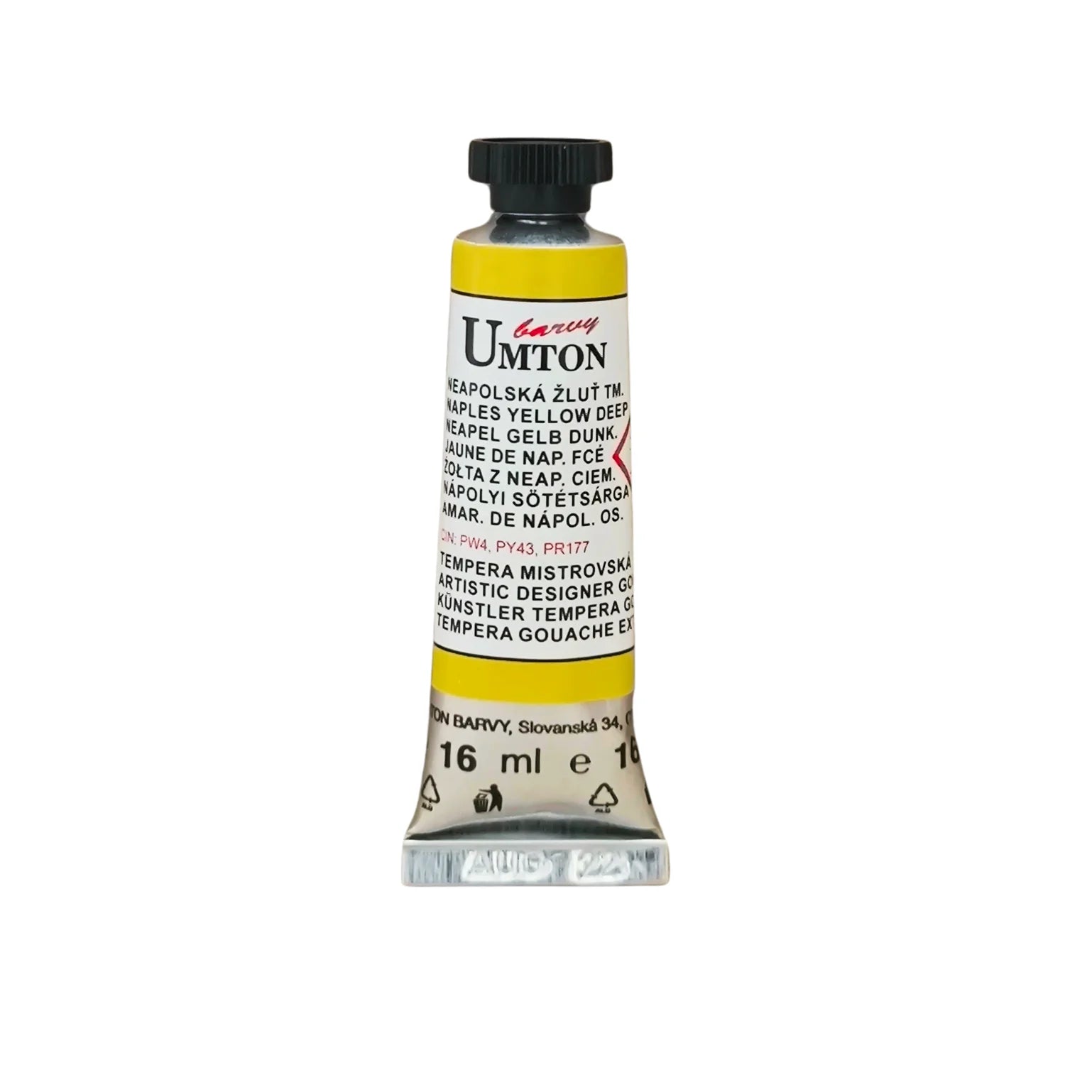 UMTON Gouache-Farben Neapel Gelb dunkel 