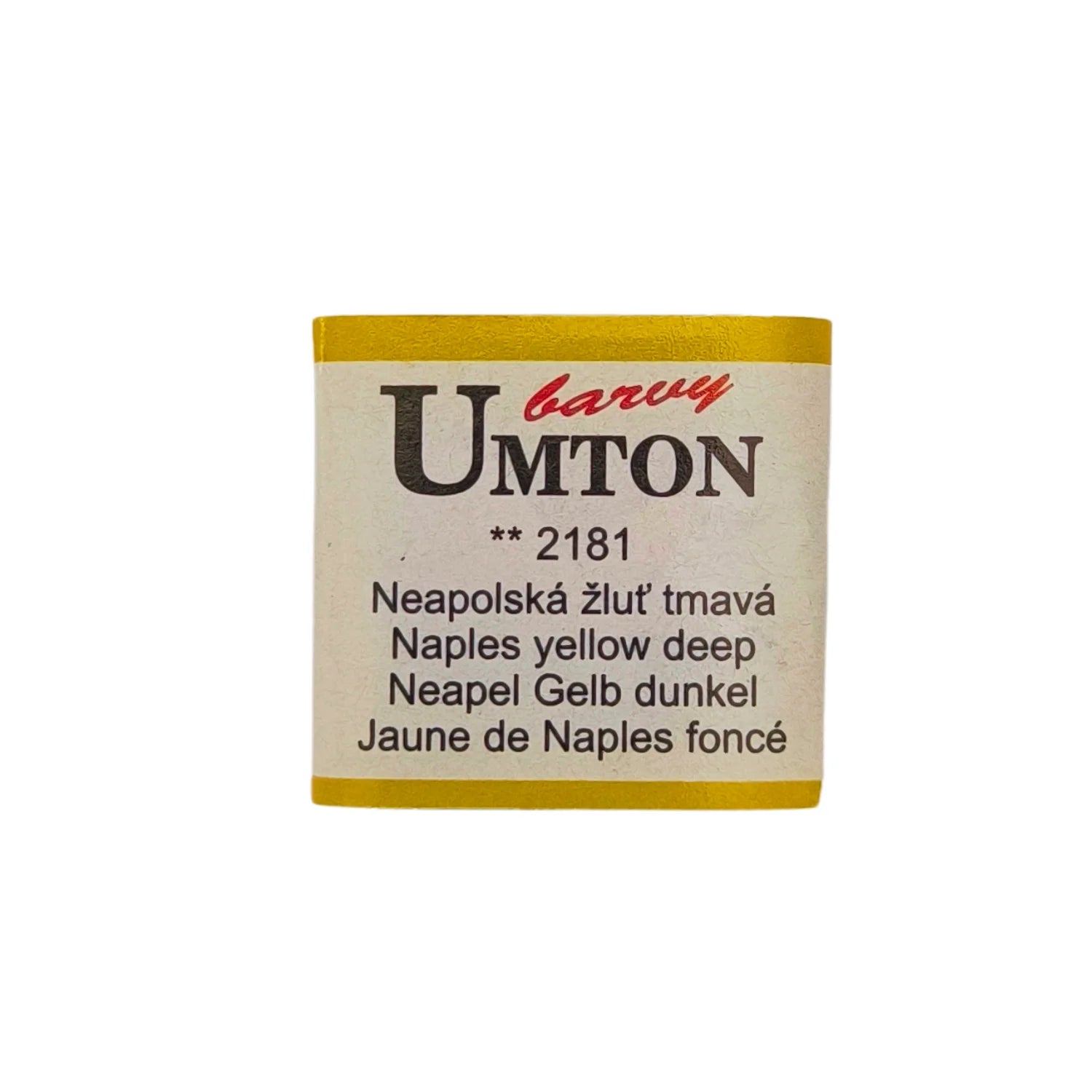 UMTON Aquarellfarben Neapel Gelb dunkel