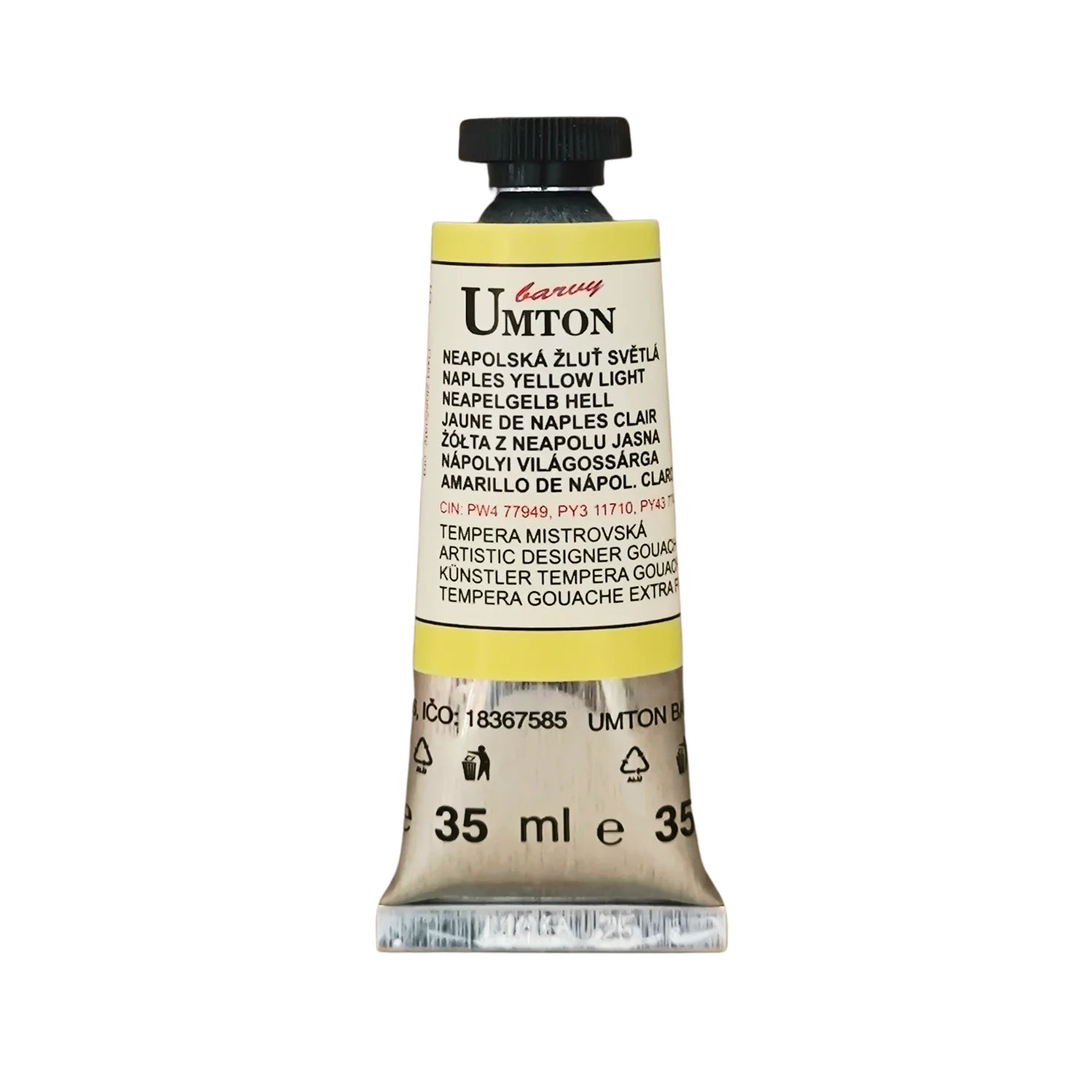 UMTON Gouache-Farben Neapel Gelb hell