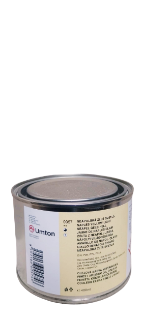 UMTON oil paint - Naples Yellow Light