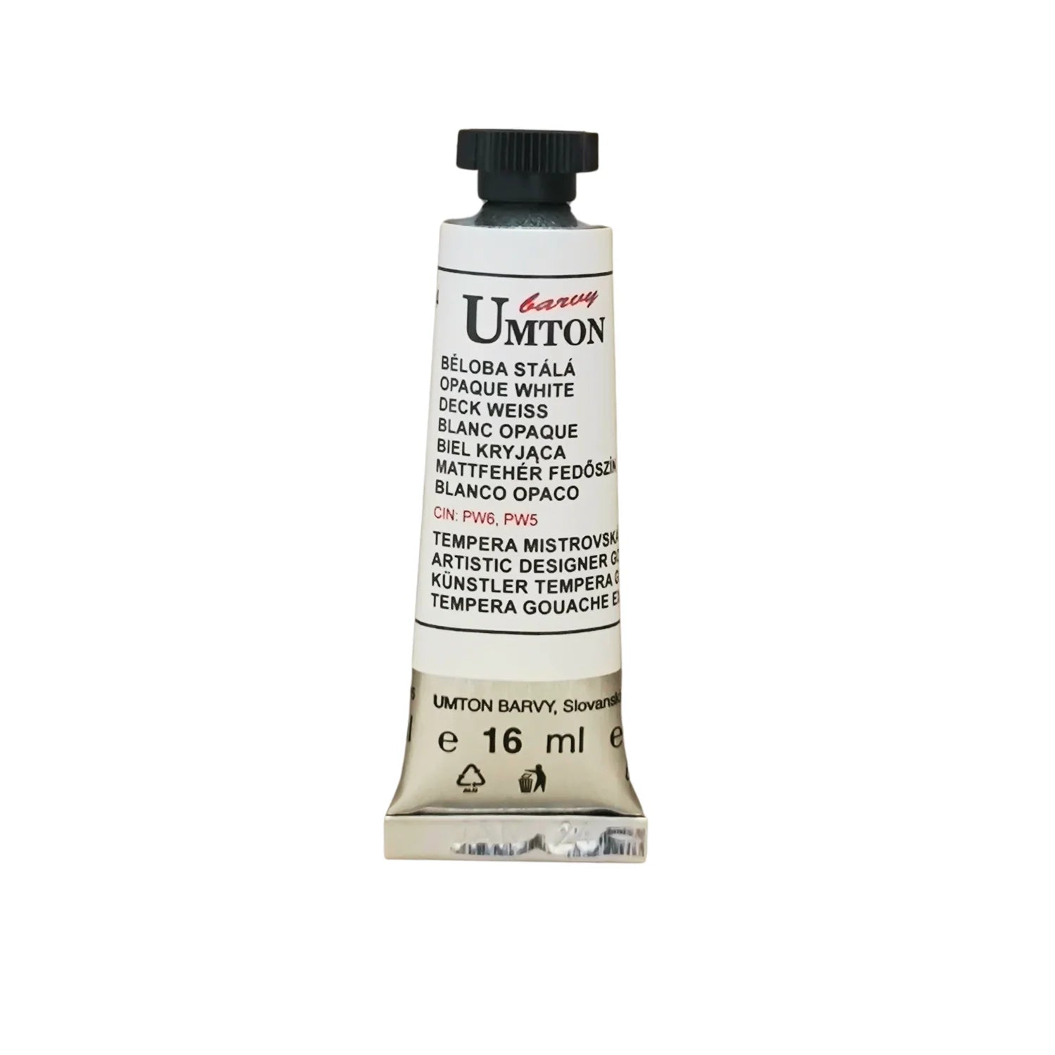 UMTON Gouache-Farben Deck Weiss