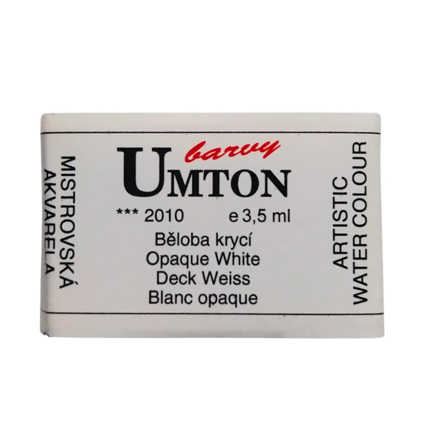UMTON Aquarellfarben Deck Weiss