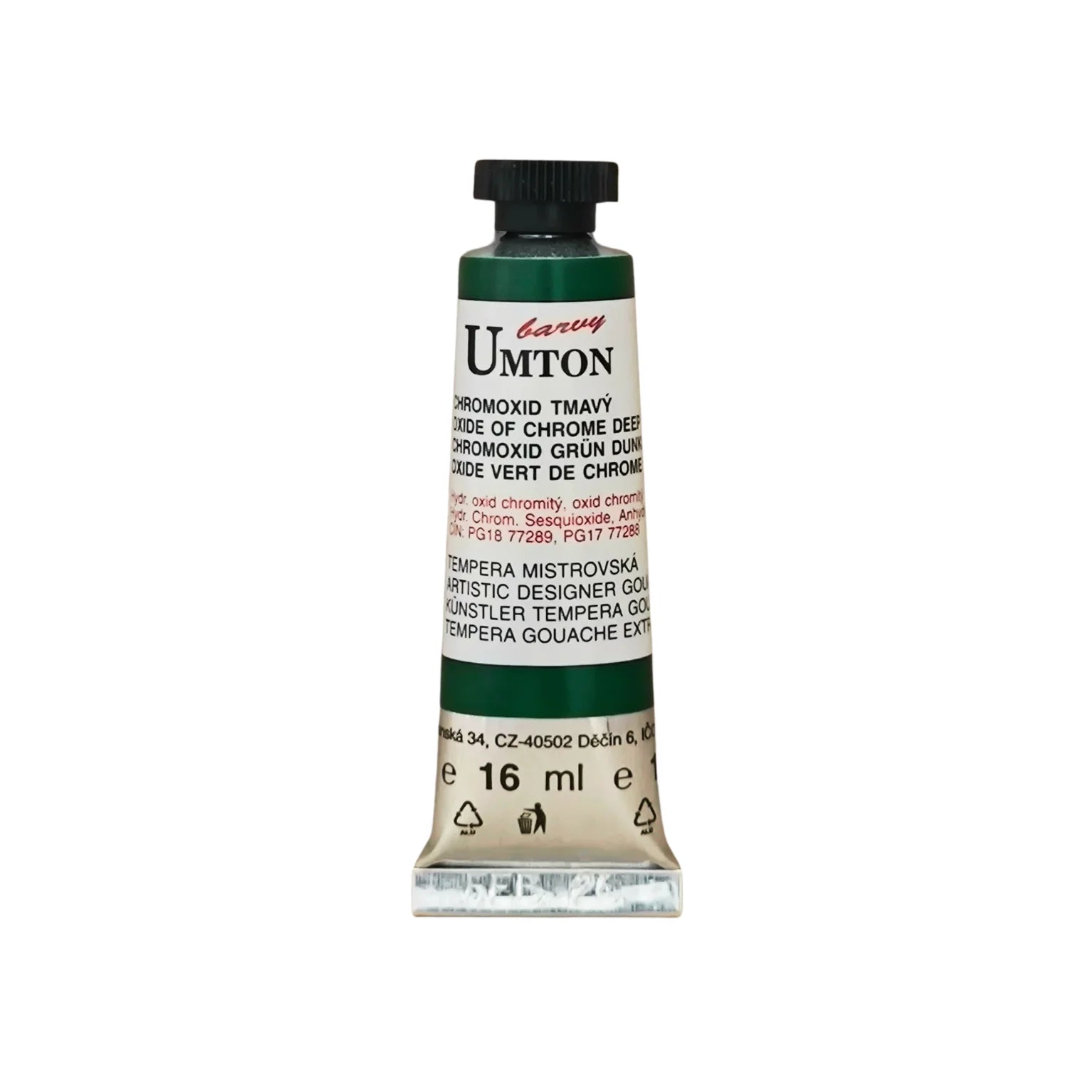 UMTON Gouache-Farben Chromoxid Grűn dunkel