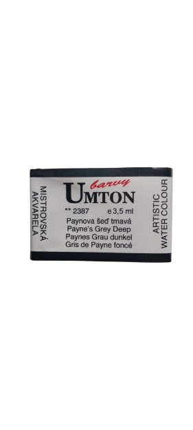 UMTON watercolor - Paynes Grey Deep