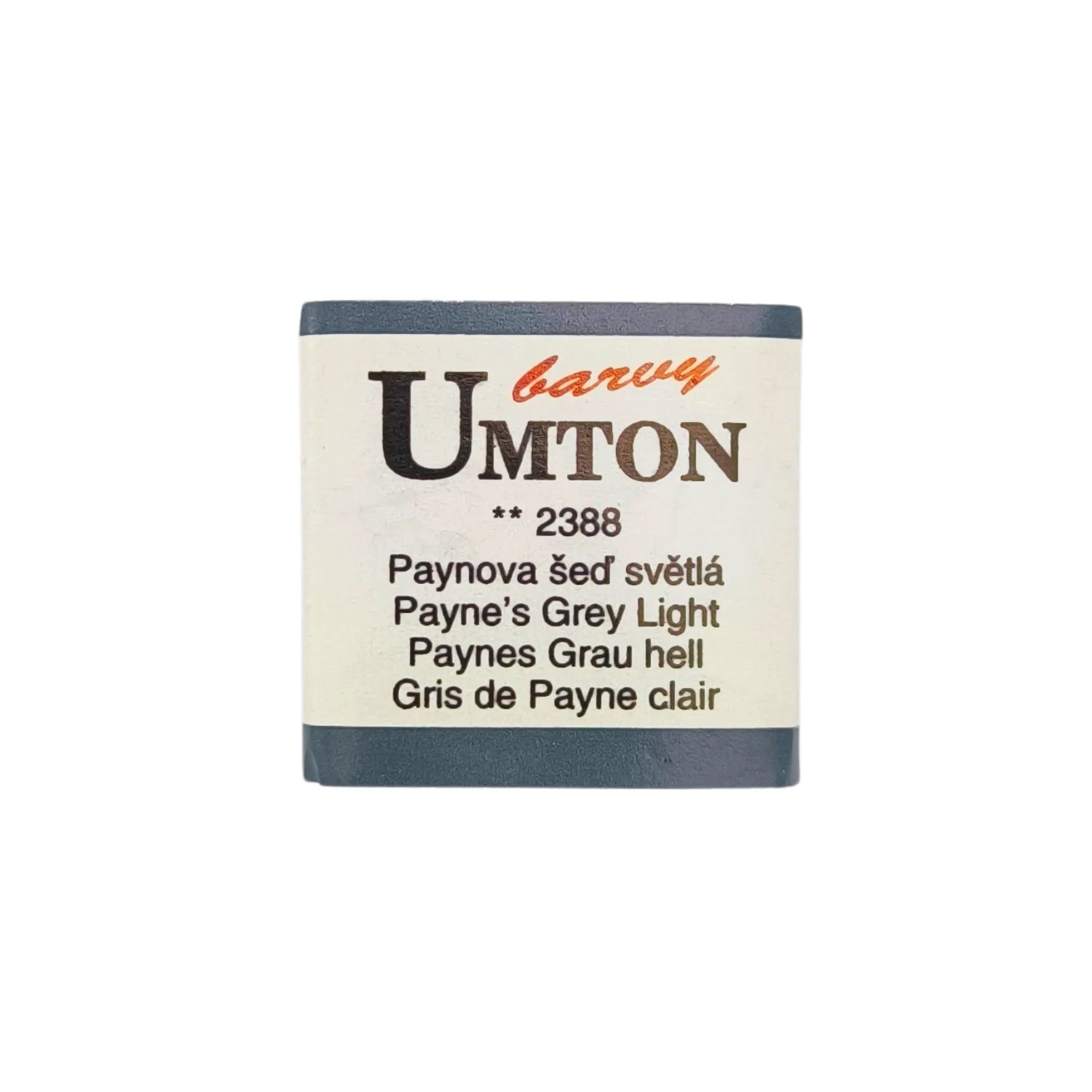 UMTON Aquarellfarben Paynes Grau hell