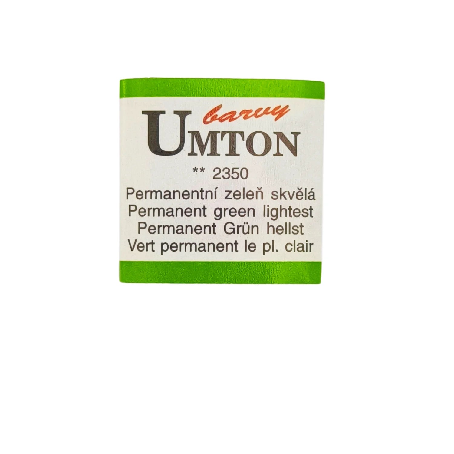 UMTON Aquarellfarben Permanent Grün hellst