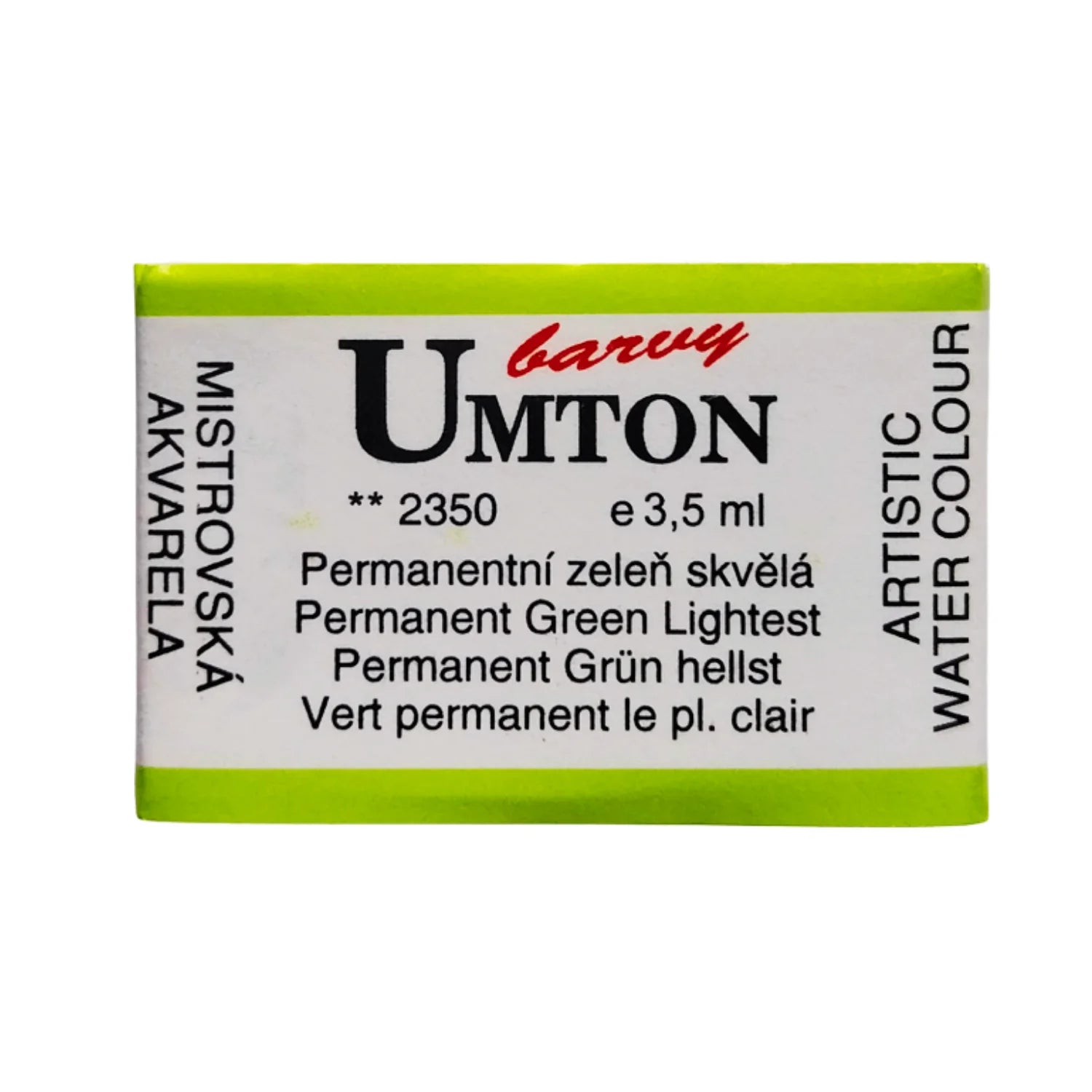 UMTON Aquarellfarben Permanent Grün hellst