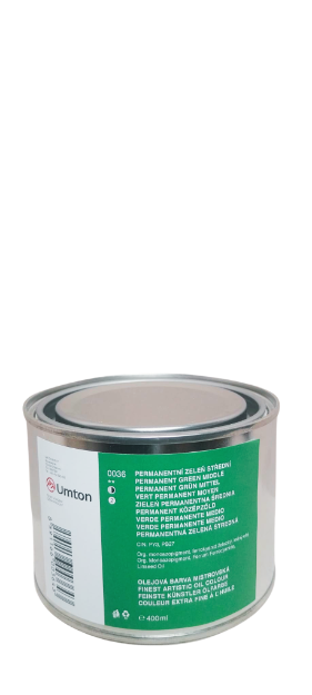 UMTON oil paint - Permanent Green Middle