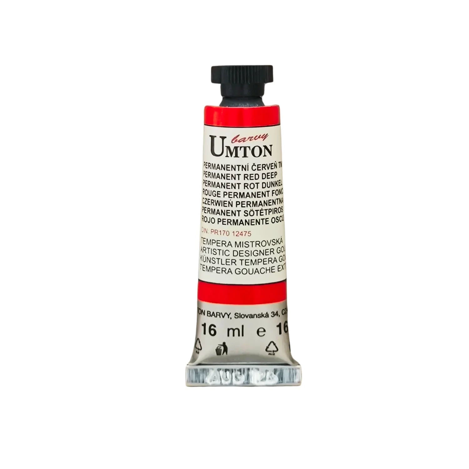 UMTON Gouache-Farben Permanent Rot dunkel