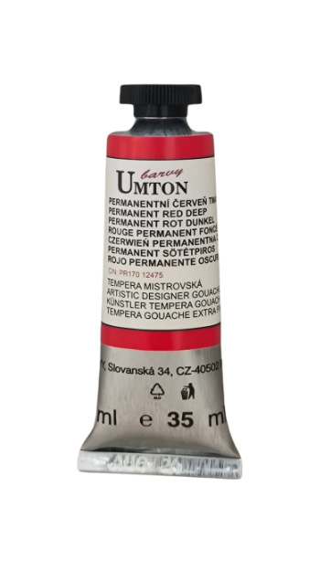 UMTON Gouache - Permanent Red Deep
