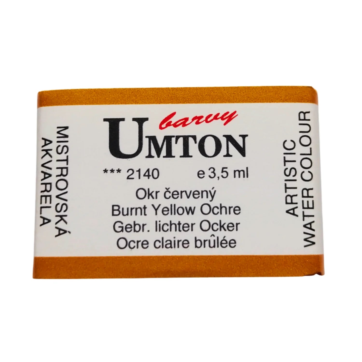 UMTON Aquarellfarben Gebr. Lichter Ocker