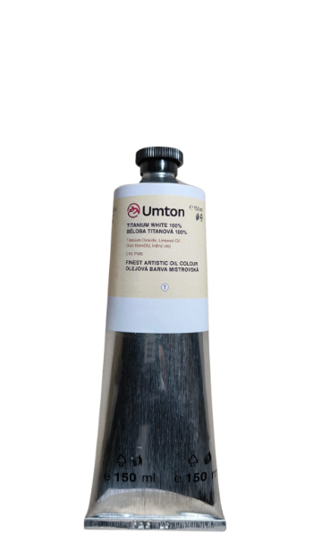 UMTON oil paint - Titanium White 100%