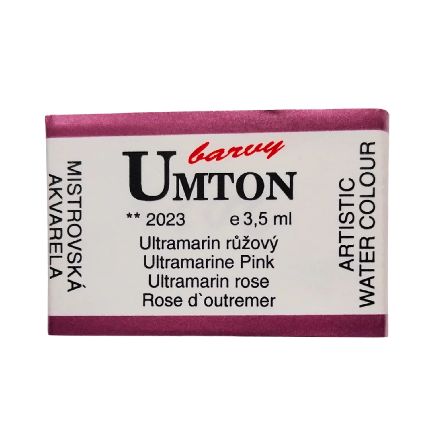 UMTON Aquarellfarben Ultramarin Rose