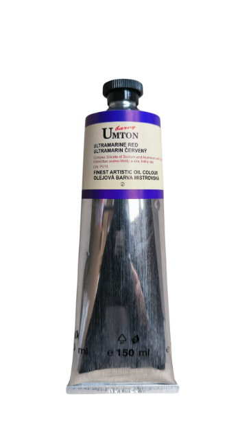 UMTON oil paint - Ultramarine Red