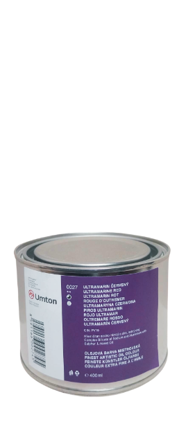 UMTON oil paint - Ultramarine Red